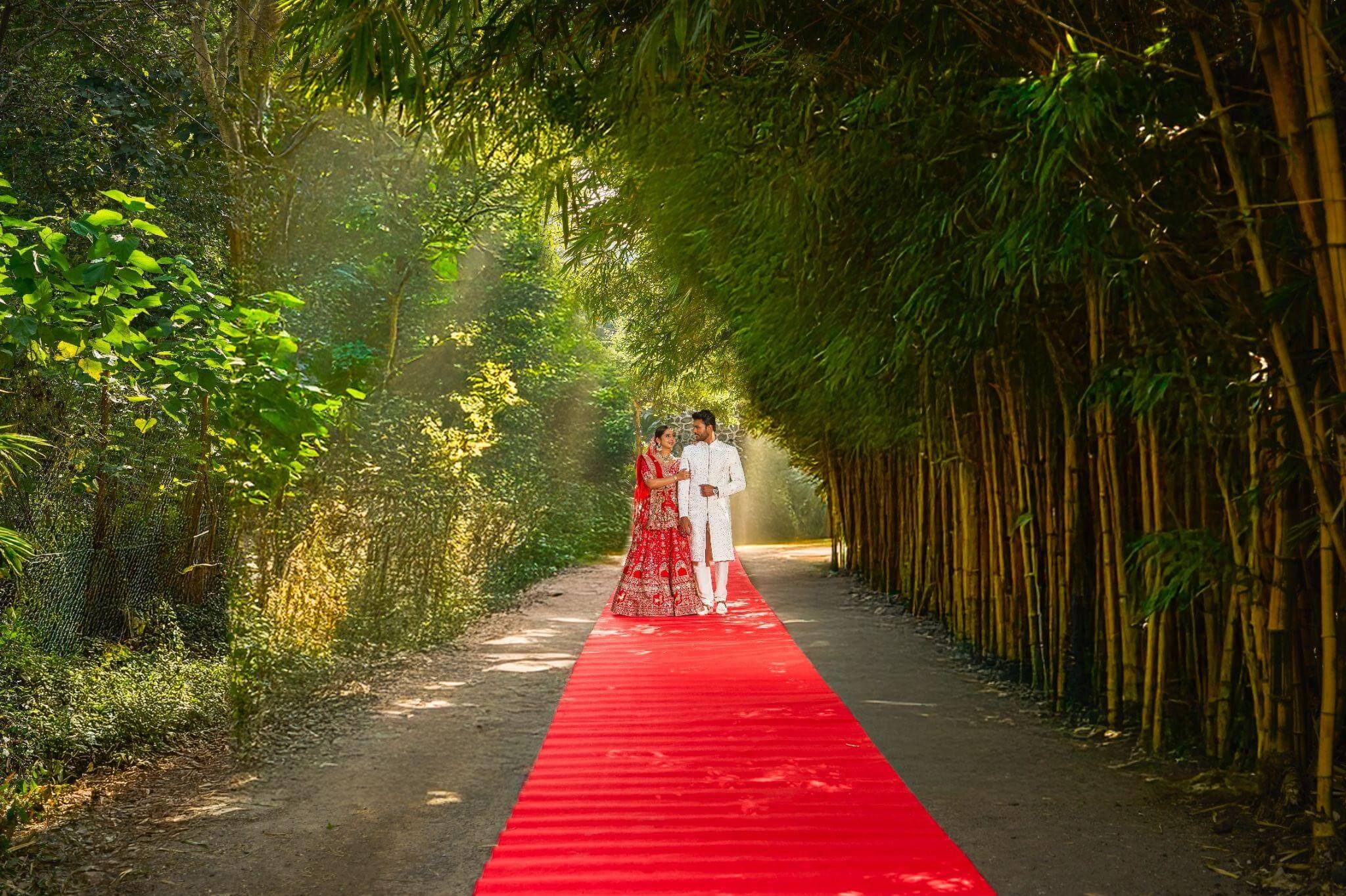 Forest fairytale wedding